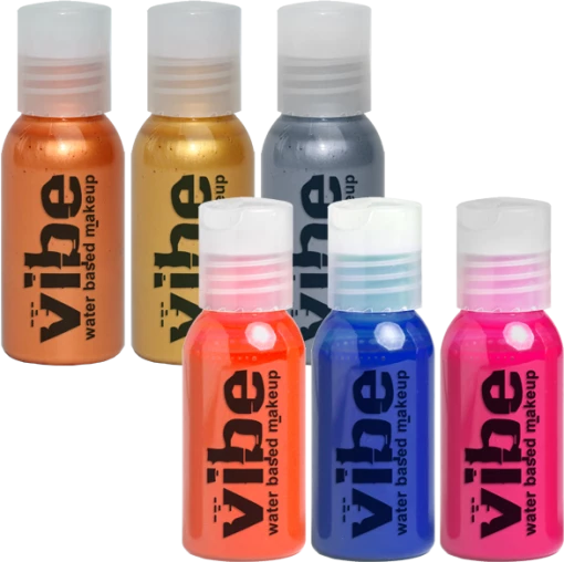 European Body Art Voda Airbrush 6-Packs 1oz. Face 7 European Body Art Voda Airbrush 6-Packs 1oz. Face