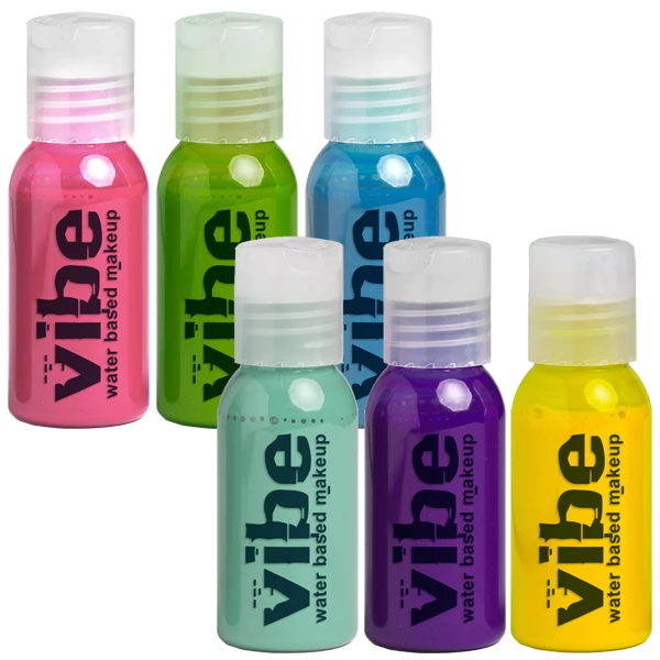 European Body Art Voda Airbrush 6-Packs 1oz. Face 2 European Body Art Voda Airbrush 6-Packs 1oz. Face