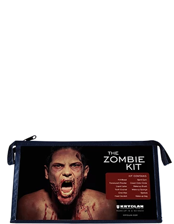Kryolan Professional Make-Up Kryolan The Zombie Kit 2 Kryolan Professional Make-Up Kryolan The Zombie Kit
