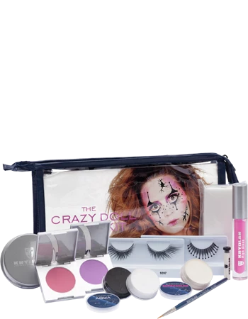 Kryolan Professional Make-Up Kryolan The Crazy Doll Kit 1 Kryolan Professional Make-Up Kryolan The Crazy Doll Kit