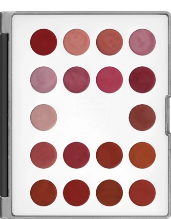 Kryolan Lip Rouge Mini-Palette 18 Colors Kryolan Professional Make-Up 3 Kryolan Lip Rouge Mini-Palette 18 Colors Kryolan Professional Make-Up