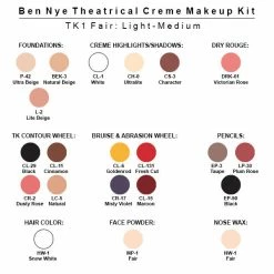 Ben Nye Theatrical Creme Makeup Kit