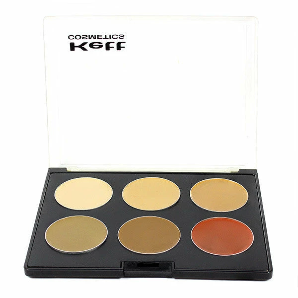 Kett Fixx Creme Pro Palette Olive Series Face 1 Kett Fixx Creme Pro Palette Olive Series Face