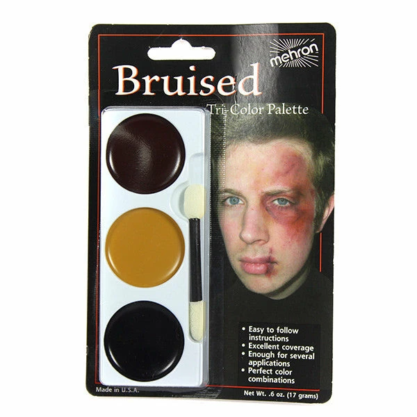 Mehron Tri-Color Palette 3 Mehron Tri-Color Palette