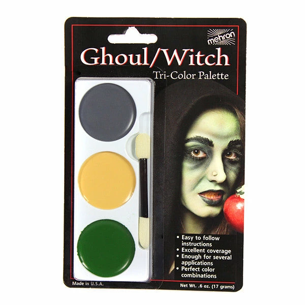 Mehron Tri-Color Palette 8 Mehron Tri-Color Palette