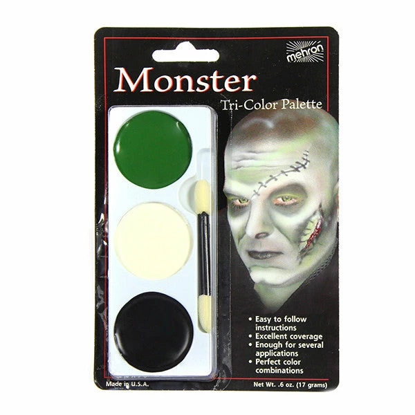 Mehron Tri-Color Palette 9 Mehron Tri-Color Palette