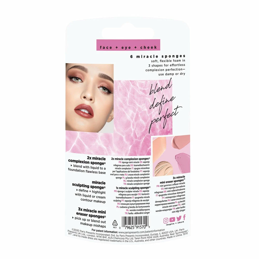 Real Techniques 6 Miracle Sponges Kits & Tools 4 Real Techniques 6 Miracle Sponges Kits & Tools