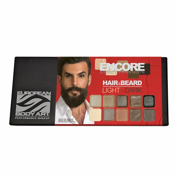 European Body Art Encore Hair & Beard Palettes 5 European Body Art Encore Hair & Beard Palettes