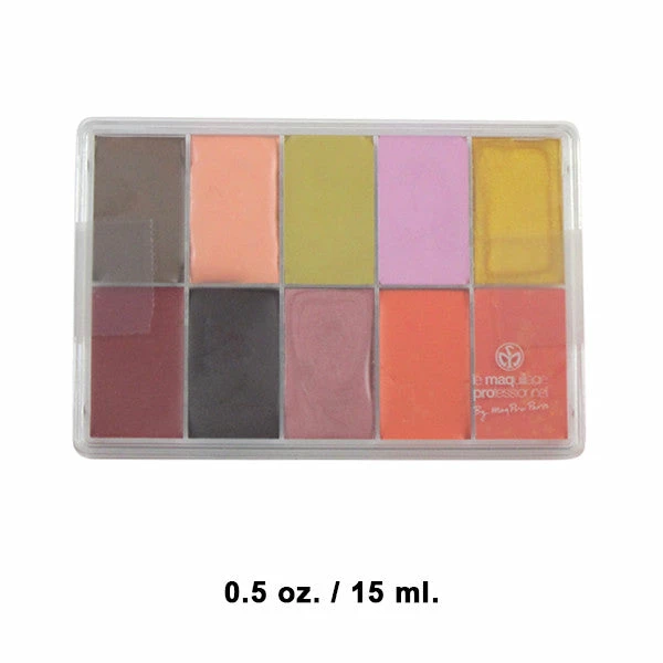 MAQ Pro MAQpro Corrector/Lip/Cheek Petite Palette AI1 (15 Ml.) Blush 3 MAQ Pro MAQpro Corrector/Lip/Cheek Petite Palette AI1 (15 Ml.) Blush