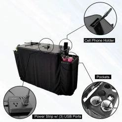 Tuscany Pro Chairs Kits & Tools Tuscany Pro Portable Lightweight Beauty Station (CCBS-100) 7 Tuscany Pro Chairs Kits & Tools Tuscany Pro Portable Lightweight Beauty Station (CCBS-100)