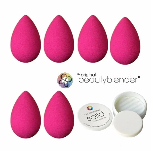 Beautyblender®Original PINK Pack (6 Blenders + 1 Solid Cleanser) 3 Beautyblender®Original PINK Pack (6 Blenders + 1 Solid Cleanser)