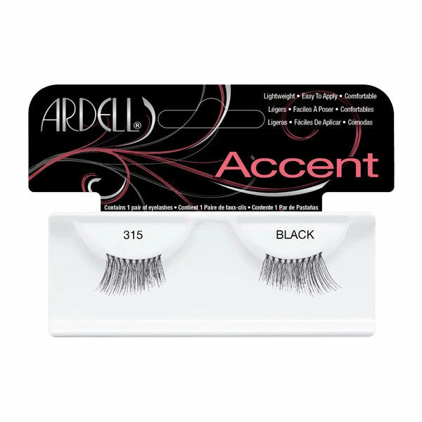 Ardell Lashes Ardell Accent Lashes 315 - Black (61315) Eyes 1 Ardell Lashes Ardell Accent Lashes 315 - Black (61315) Eyes