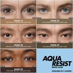 Make Up For Ever Aqua Resist Brow Filler 10 Make Up For Ever Aqua Resist Brow Filler