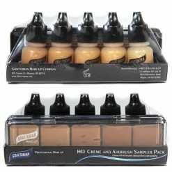 Graftobian HD Airbrush SAMPLE Packs 9 Graftobian HD Airbrush SAMPLE Packs