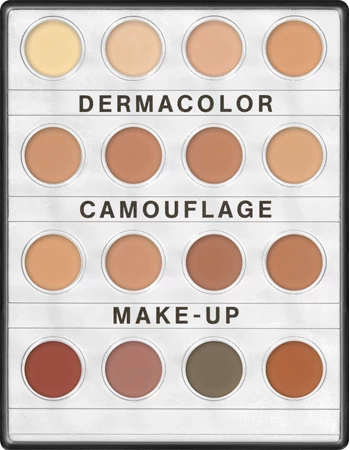 Kryolan Professional Make-Up Kryolan Dermacolor Camouflage Creme Mini-Palette 16 Colors 5 Kryolan Professional Make-Up Kryolan Dermacolor Camouflage Creme Mini-Palette 16 Colors