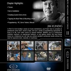 Kits & Tools Stan Winston Studio 3-Axis Robotic Mechanisms Animatronic Necks & Torsos (DVD) 7 Kits & Tools Stan Winston Studio 3-Axis Robotic Mechanisms Animatronic Necks & Torsos (DVD)