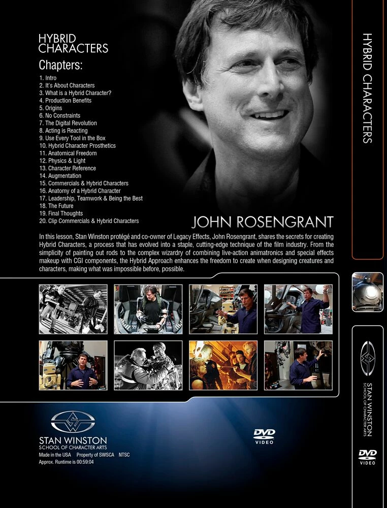 Stan Winston Studio Hybrid Characters (DVD) 2 Stan Winston Studio Hybrid Characters (DVD)