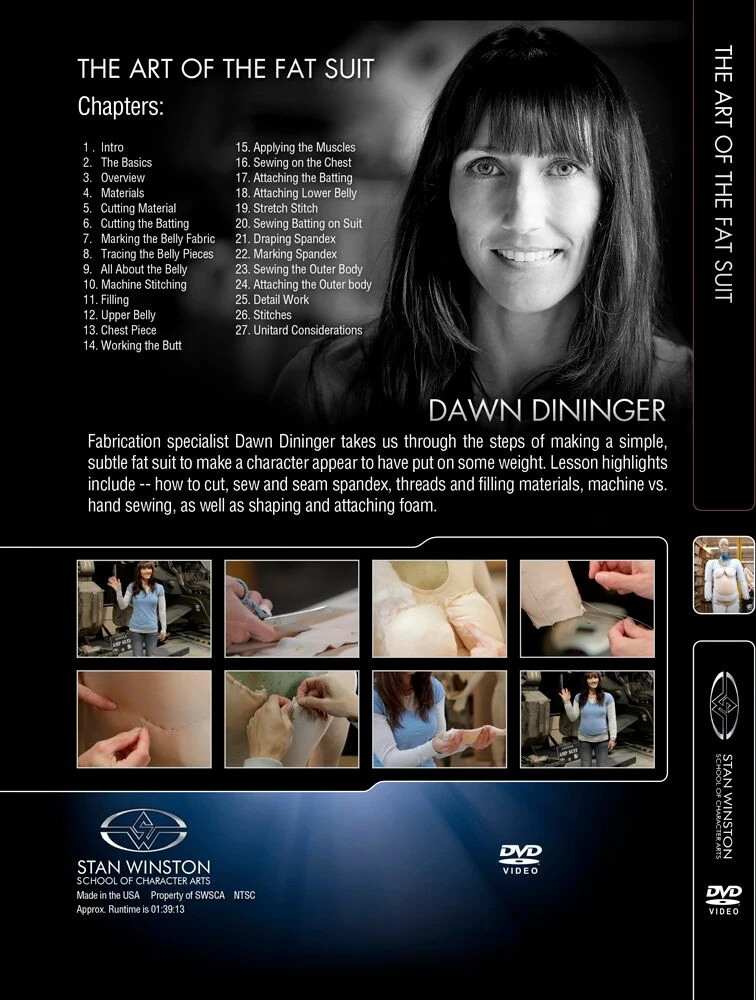 Stan Winston Studio The Art Of The Fat Suit (DVD) Kits & Tools 2 Stan Winston Studio The Art Of The Fat Suit (DVD) Kits & Tools