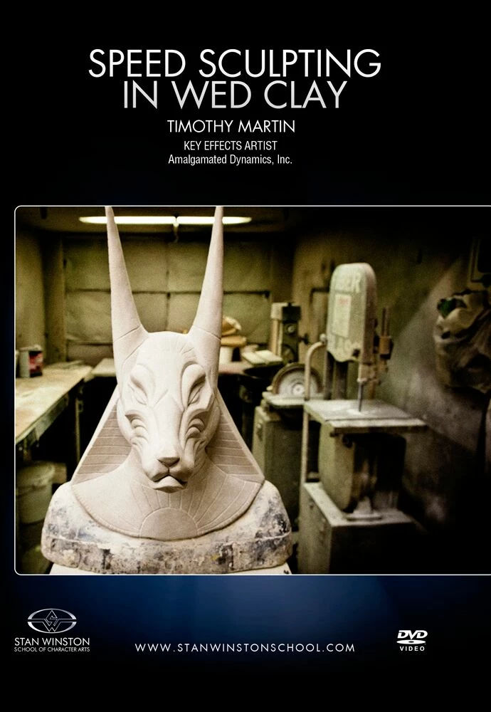 Stan Winston Studio Speed Sculpting In WED Clay (DVD) 1 Stan Winston Studio Speed Sculpting In WED Clay (DVD)