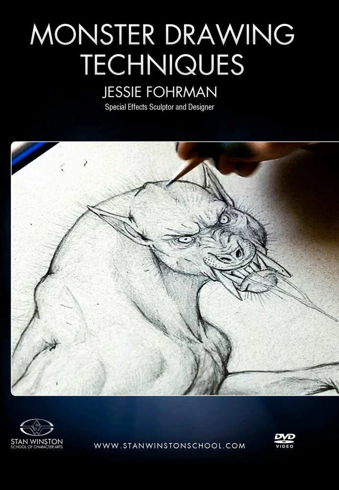 Kits & Tools Stan Winston Studio Monster Drawing Techniques - How To Draw Werewolf (DVD) 1 Kits & Tools Stan Winston Studio Monster Drawing Techniques - How To Draw Werewolf (DVD)