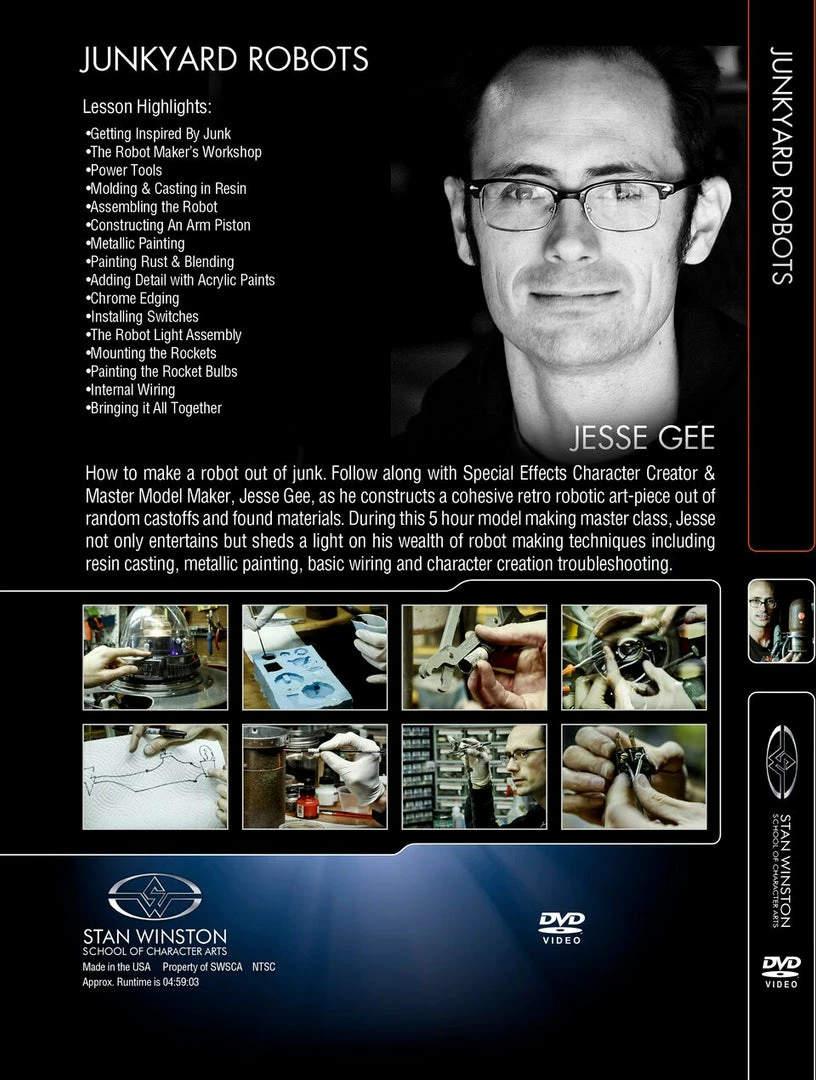 Kits & Tools Stan Winston Studio Junkyard Robots (DVD) 2 Kits & Tools Stan Winston Studio Junkyard Robots (DVD)