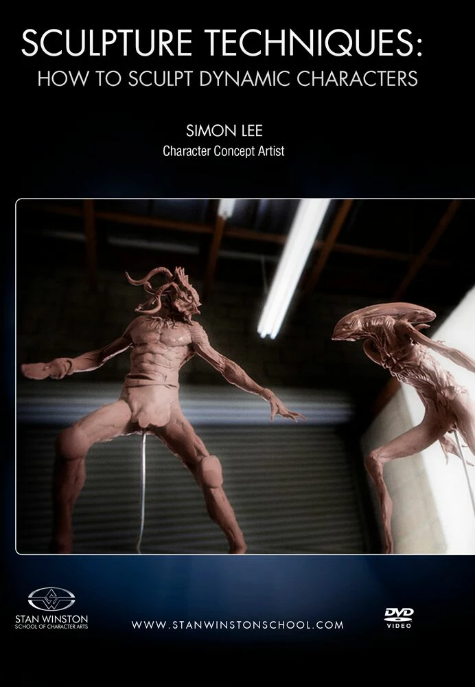 Kits & Tools Stan Winston Studio Sculpture Techniques How To Sculpt Dynamic Characters (DVD) 1 Kits & Tools Stan Winston Studio Sculpture Techniques How To Sculpt Dynamic Characters (DVD)
