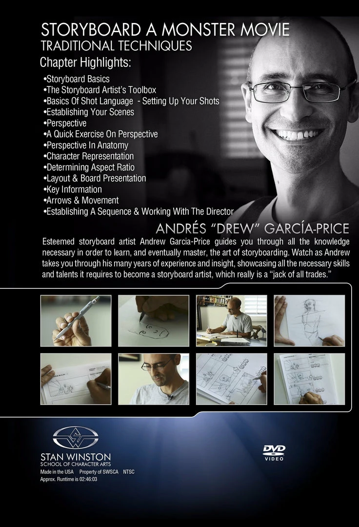 Kits & Tools Stan Winston Studio Storyboard A Monster Movie - Traditional Techniques (DVD) 2 Kits & Tools Stan Winston Studio Storyboard A Monster Movie - Traditional Techniques (DVD)
