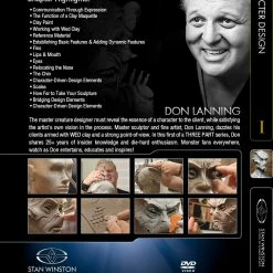 Kits & Tools Stan Winston Studio Character Design - Maquette Sculpture Techniques (DVD)