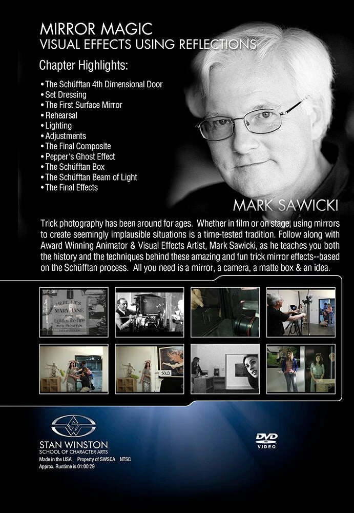 Stan Winston Studio Mirror Magic - Visual Effects Using Reflections (DVD) 2 Stan Winston Studio Mirror Magic - Visual Effects Using Reflections (DVD)