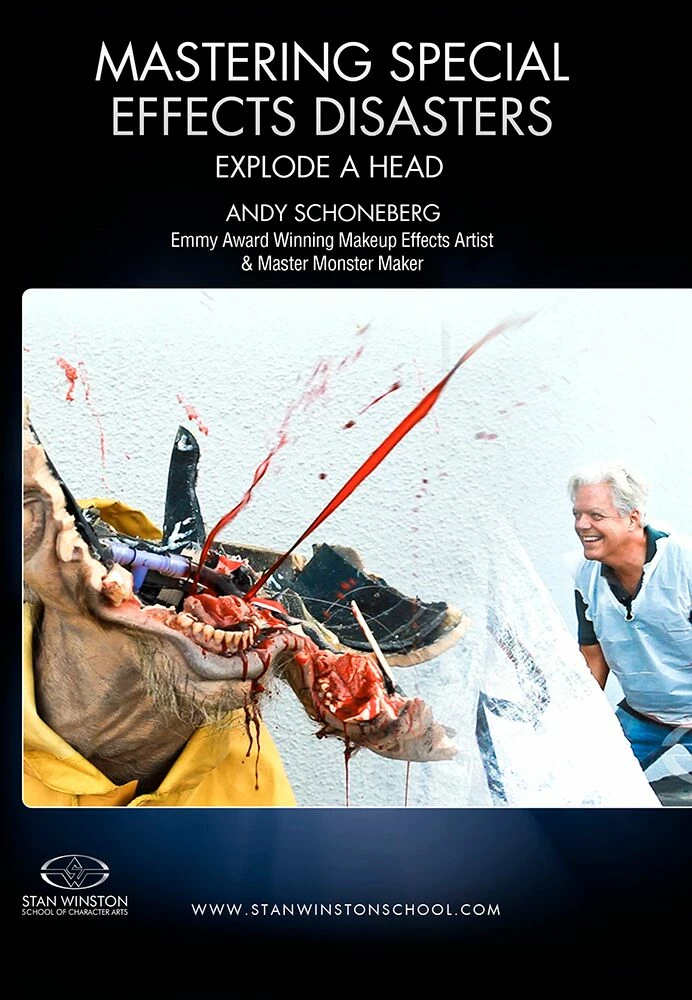 Stan Winston Studio Mastering Special Effects Disasters - Explode A Head (DVD) Kits & Tools 1 Stan Winston Studio Mastering Special Effects Disasters - Explode A Head (DVD) Kits & Tools