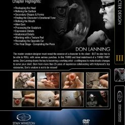 Kits & Tools Stan Winston Studio Character Design - Maquette Sculpture Techniques (DVD) 11 Kits & Tools Stan Winston Studio Character Design - Maquette Sculpture Techniques (DVD)