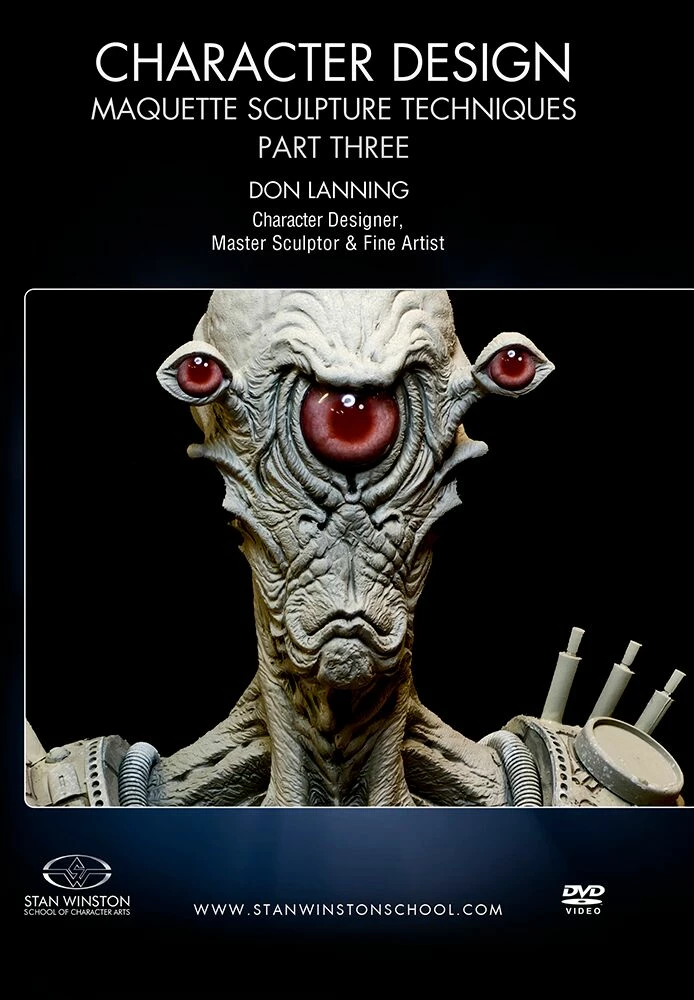 Kits & Tools Stan Winston Studio Character Design - Maquette Sculpture Techniques (DVD) 5 Kits & Tools Stan Winston Studio Character Design - Maquette Sculpture Techniques (DVD)