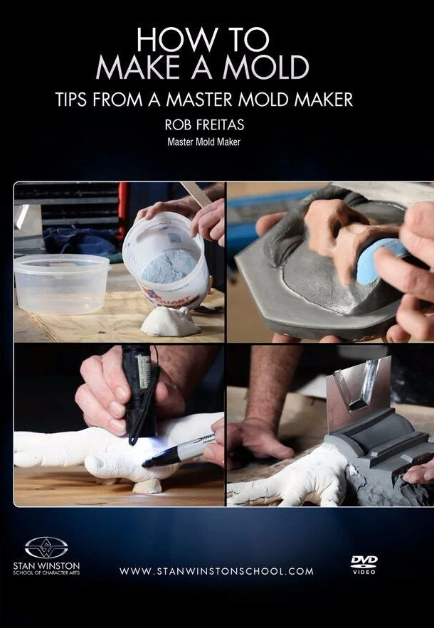 Stan Winston Studio How To Make A Mold - Mold-Making Tips From A Master (DVD) 1 Stan Winston Studio How To Make A Mold - Mold-Making Tips From A Master (DVD)
