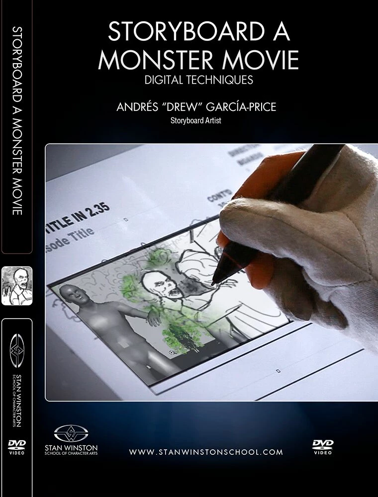 Stan Winston Studio Storyboard A Monster Movie - Digital Techniques (DVD) Kits & Tools 1 Stan Winston Studio Storyboard A Monster Movie - Digital Techniques (DVD) Kits & Tools