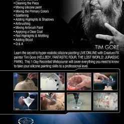 Stan Winston Studio Hyper-Realistic Silicone Painting (DVD) Kits & Tools