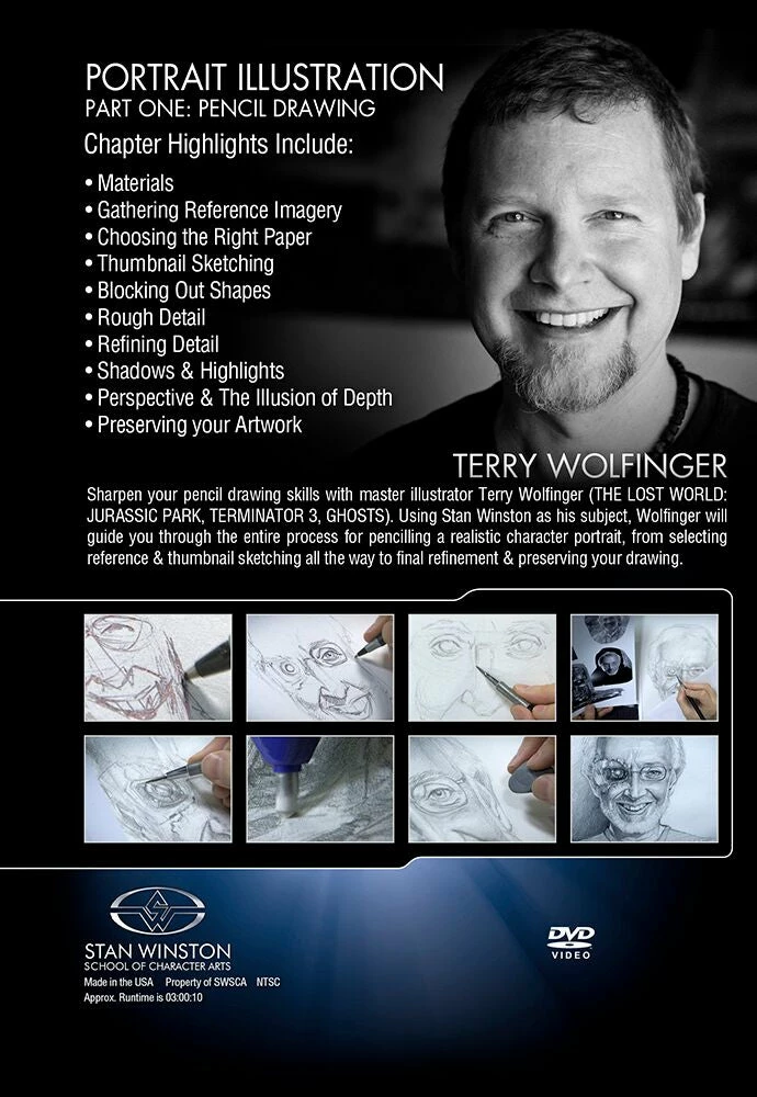 Stan Winston Studio Portrait Illustration (DVD) 2 Stan Winston Studio Portrait Illustration (DVD)
