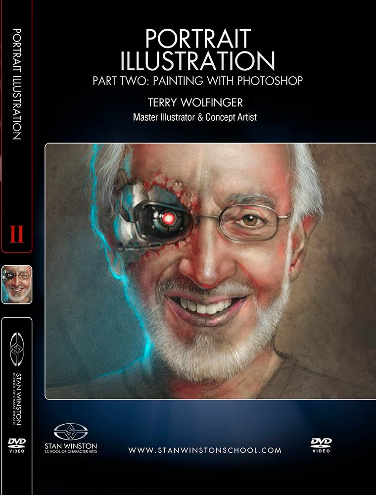 Stan Winston Studio Portrait Illustration (DVD) 3 Stan Winston Studio Portrait Illustration (DVD)