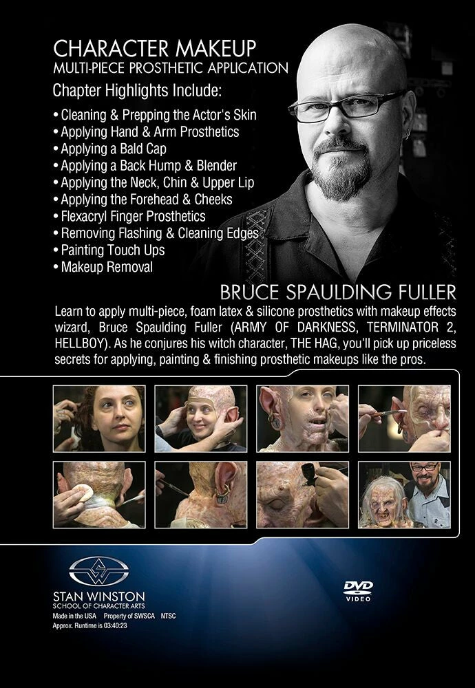 Stan Winston Studio Character Makeup - Multi-Piece Prosthetic Application (DVD) 2 Stan Winston Studio Character Makeup - Multi-Piece Prosthetic Application (DVD)