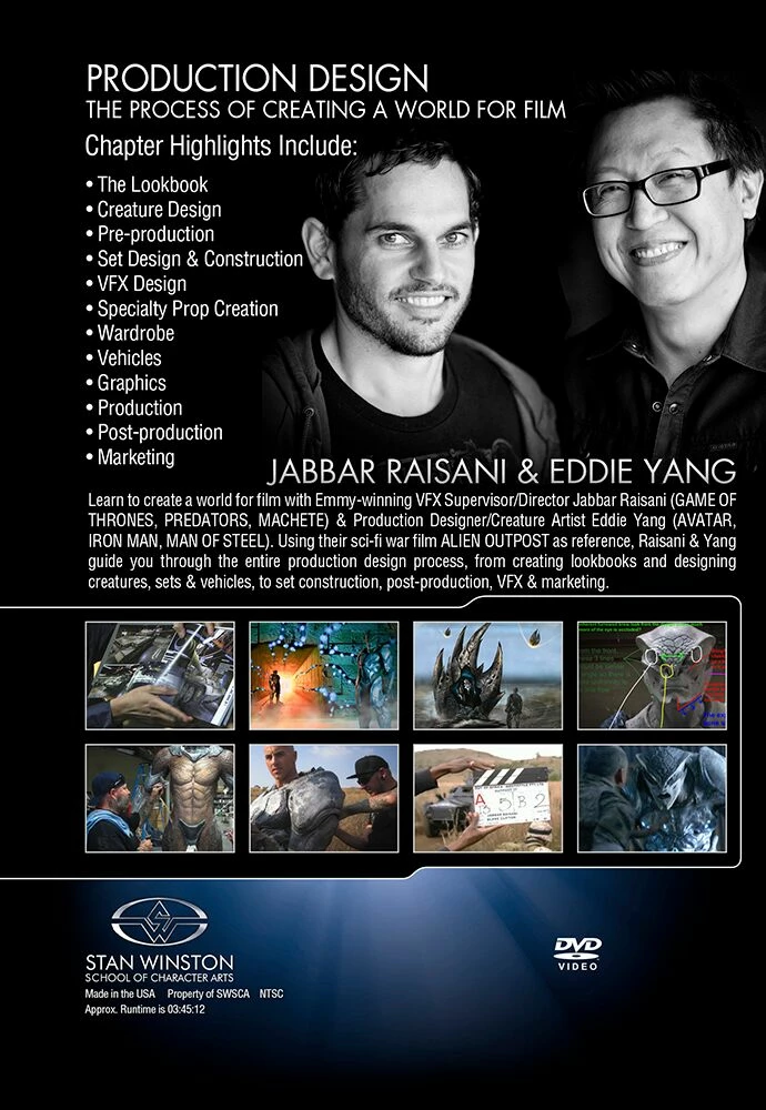 Kits & Tools Stan Winston Studio Production Design The Process Of Creating A World For Film (DVD) 2 Kits & Tools Stan Winston Studio Production Design The Process Of Creating A World For Film (DVD)