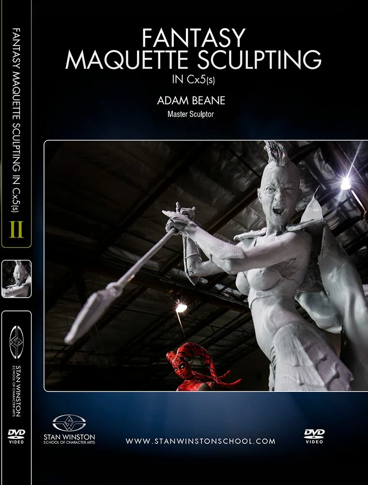 Stan Winston Studio Fantasy Maquette Sculpting In CX5(s) (DVD) 1 Stan Winston Studio Fantasy Maquette Sculpting In CX5(s) (DVD)