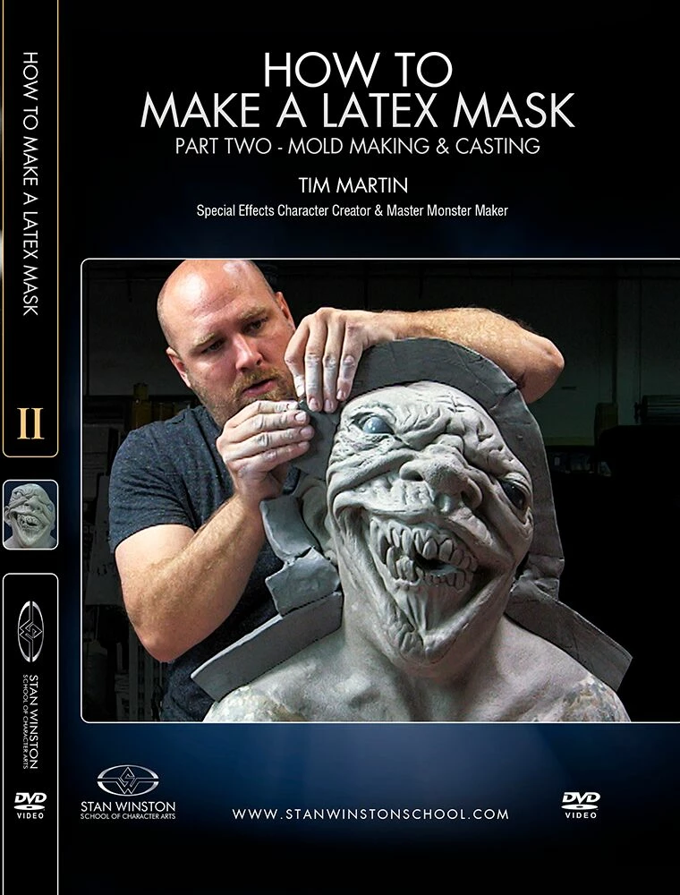 Stan Winston Studio How To Make A Latex Rubber Mask (DVD) 3 Stan Winston Studio How To Make A Latex Rubber Mask (DVD)