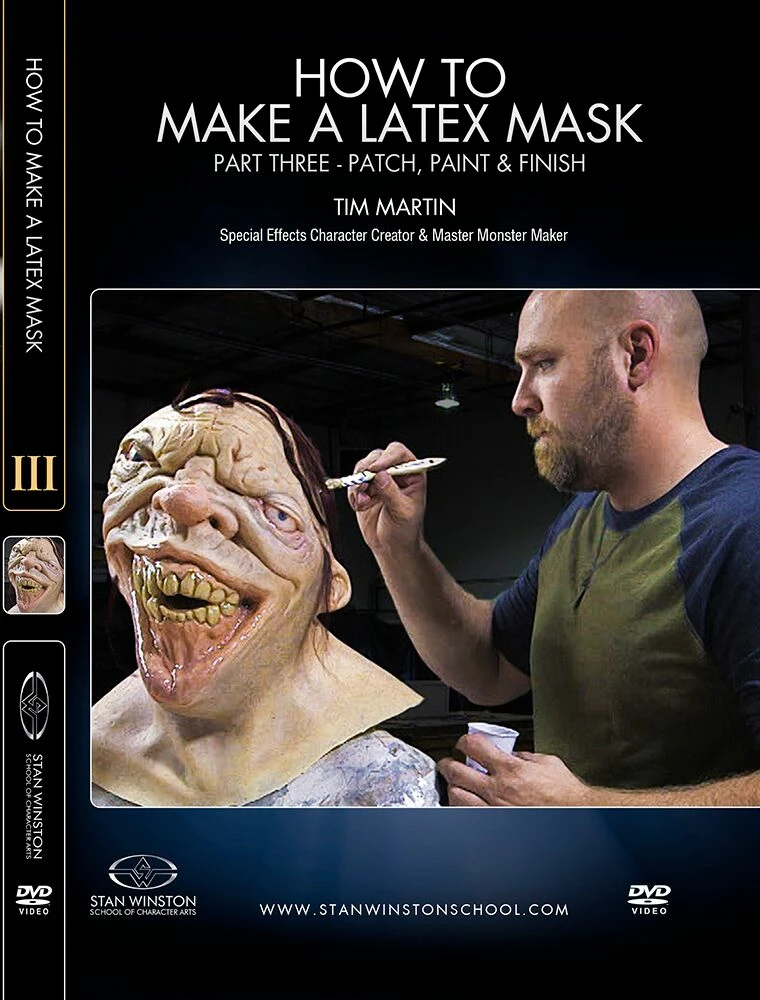 Stan Winston Studio How To Make A Latex Rubber Mask (DVD) 5 Stan Winston Studio How To Make A Latex Rubber Mask (DVD)