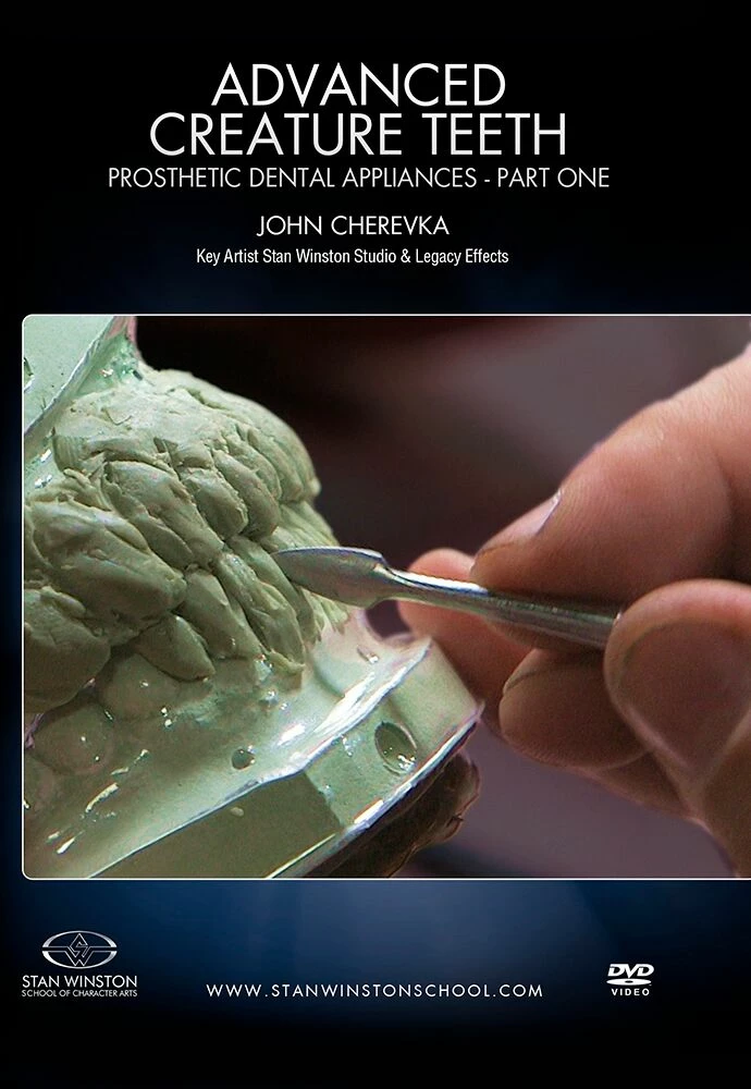 Stan Winston Studio Advanced Creature Teeth Prosthetic Dental Appliances (DVD) Kits & Tools 1 Stan Winston Studio Advanced Creature Teeth Prosthetic Dental Appliances (DVD) Kits & Tools