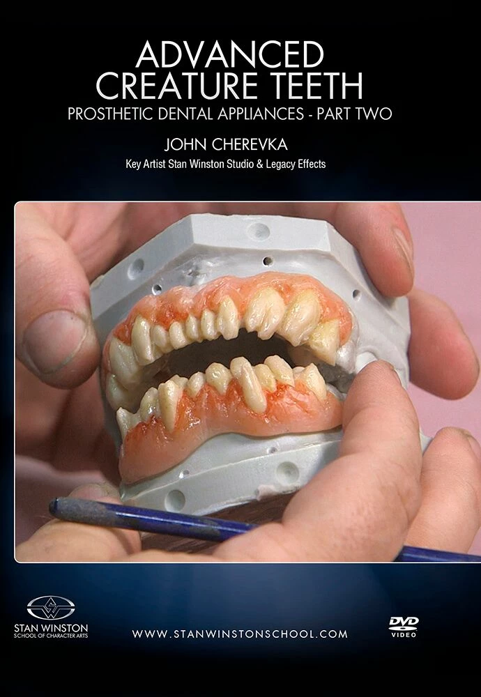 Stan Winston Studio Advanced Creature Teeth Prosthetic Dental Appliances (DVD) Kits & Tools 3 Stan Winston Studio Advanced Creature Teeth Prosthetic Dental Appliances (DVD) Kits & Tools