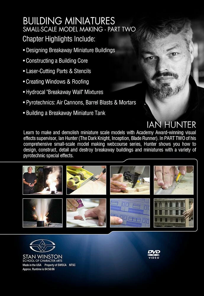 Stan Winston Studio Building Miniatures Small-Scale Model Making (DVD) 4 Stan Winston Studio Building Miniatures Small-Scale Model Making (DVD)