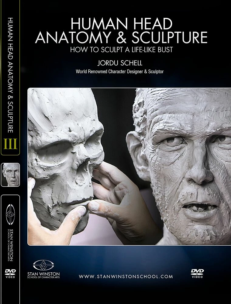 Kits & Tools Stan Winston Studio Human Head Anatomy & Sculpture (DVD) 1 Kits & Tools Stan Winston Studio Human Head Anatomy & Sculpture (DVD)