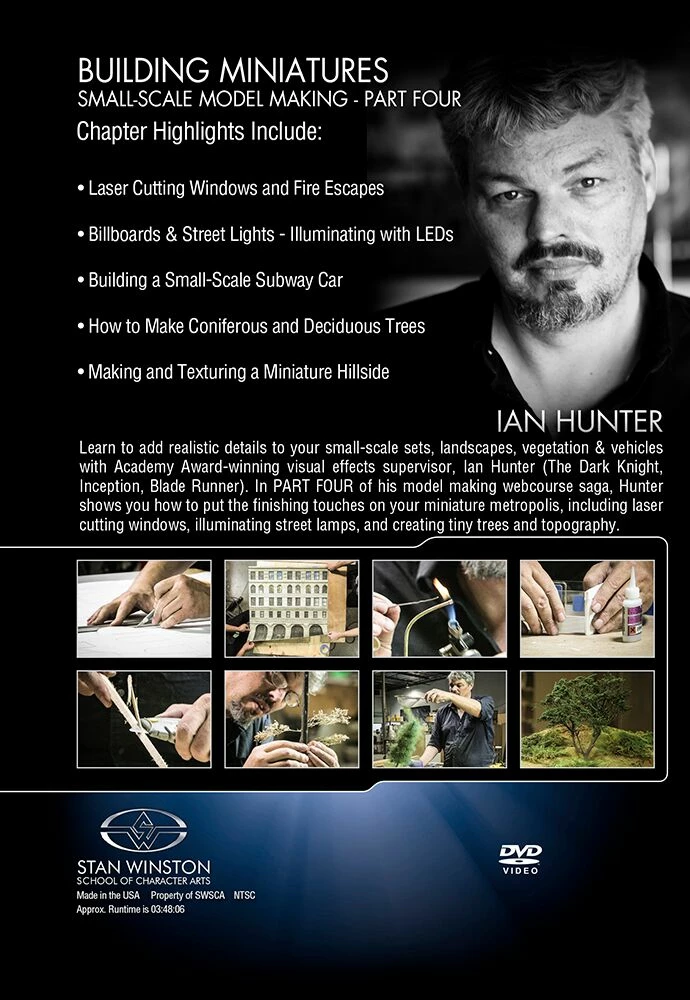 Stan Winston Studio Building Miniatures Small-Scale Model Making (DVD) 8 Stan Winston Studio Building Miniatures Small-Scale Model Making (DVD)