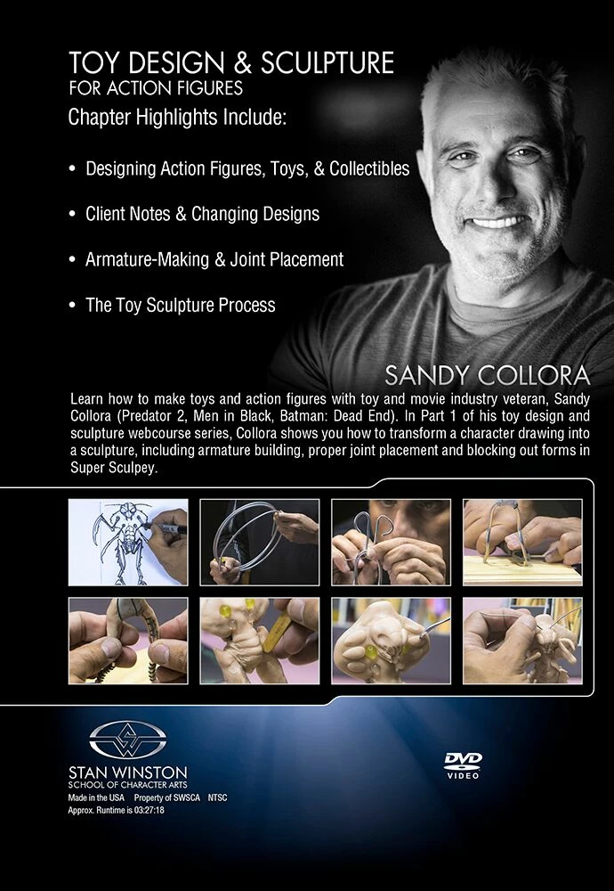 Stan Winston Studio Toy Design & Sculpture For Action Figures & Collectibles (DVD) 2 Stan Winston Studio Toy Design & Sculpture For Action Figures & Collectibles (DVD)