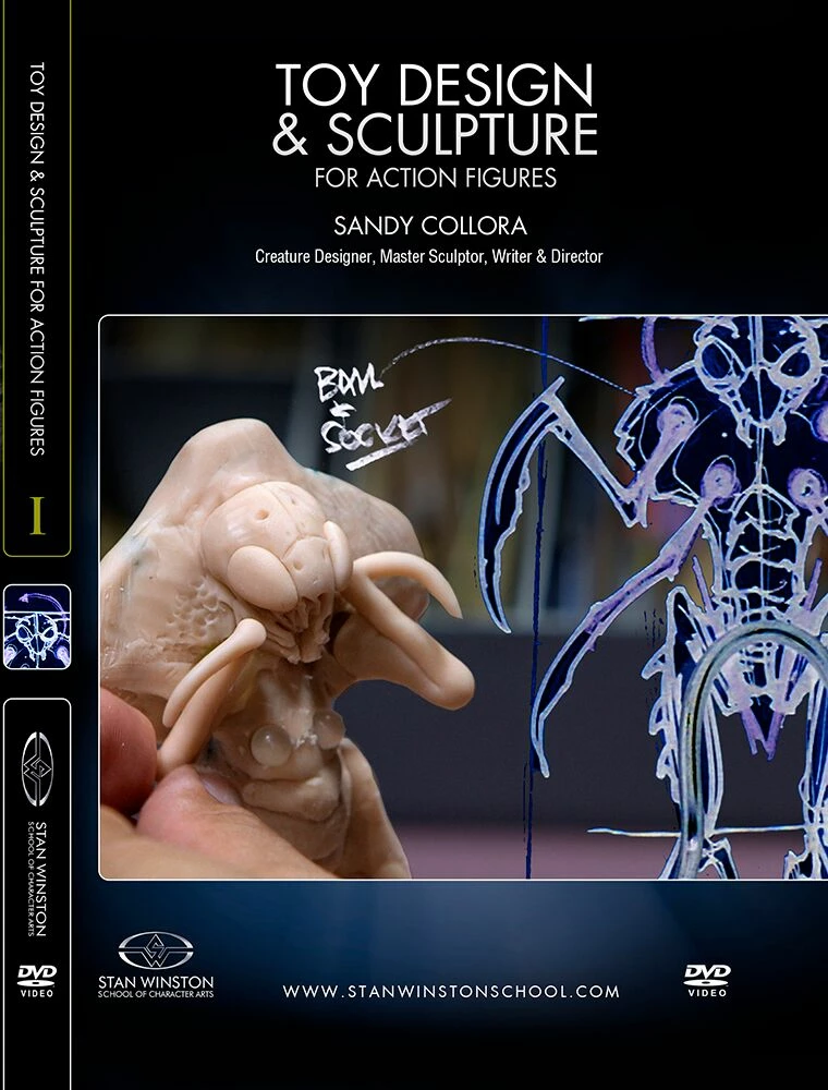 Stan Winston Studio Toy Design & Sculpture For Action Figures & Collectibles (DVD) 1 Stan Winston Studio Toy Design & Sculpture For Action Figures & Collectibles (DVD)