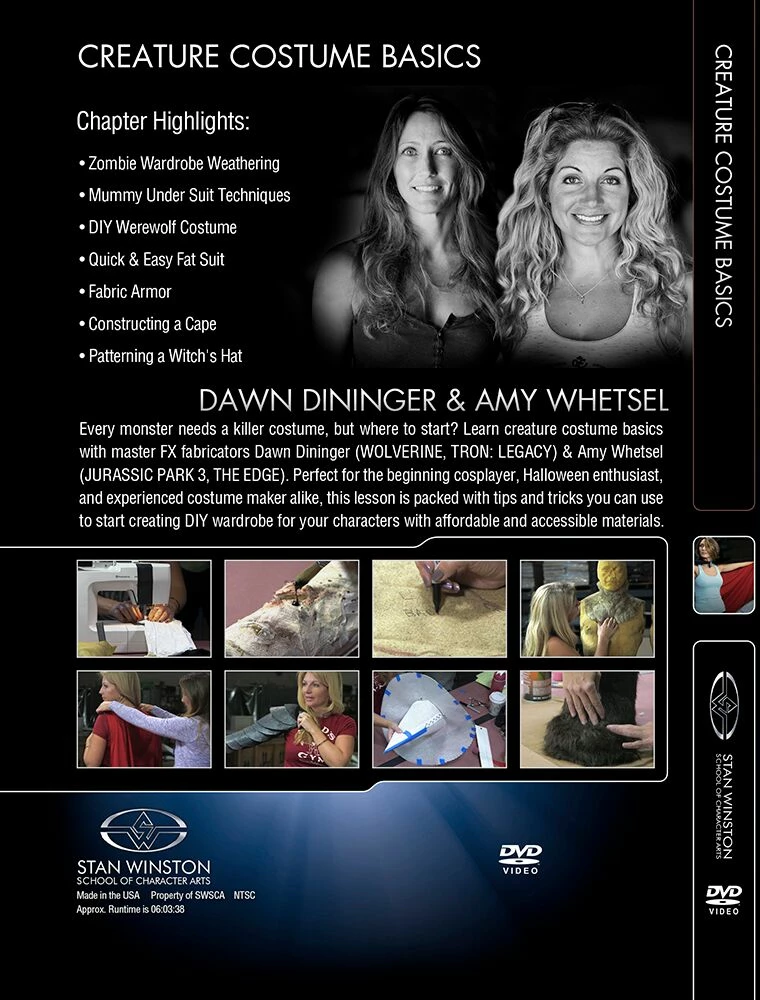 Stan Winston Studio Creature Costume Basics (DVD) 2 Stan Winston Studio Creature Costume Basics (DVD)